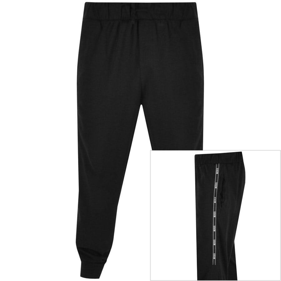 Alternative Image for ProductBOSS Unwrapped Long Sleeve Lounge Set Black3