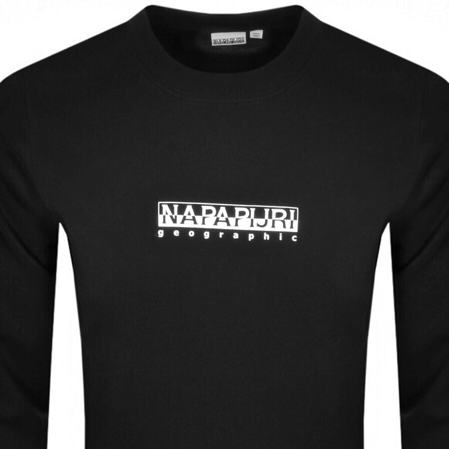 Alternative Image for ProductNapapijri S Box Long Sleeved T Shirt Black2