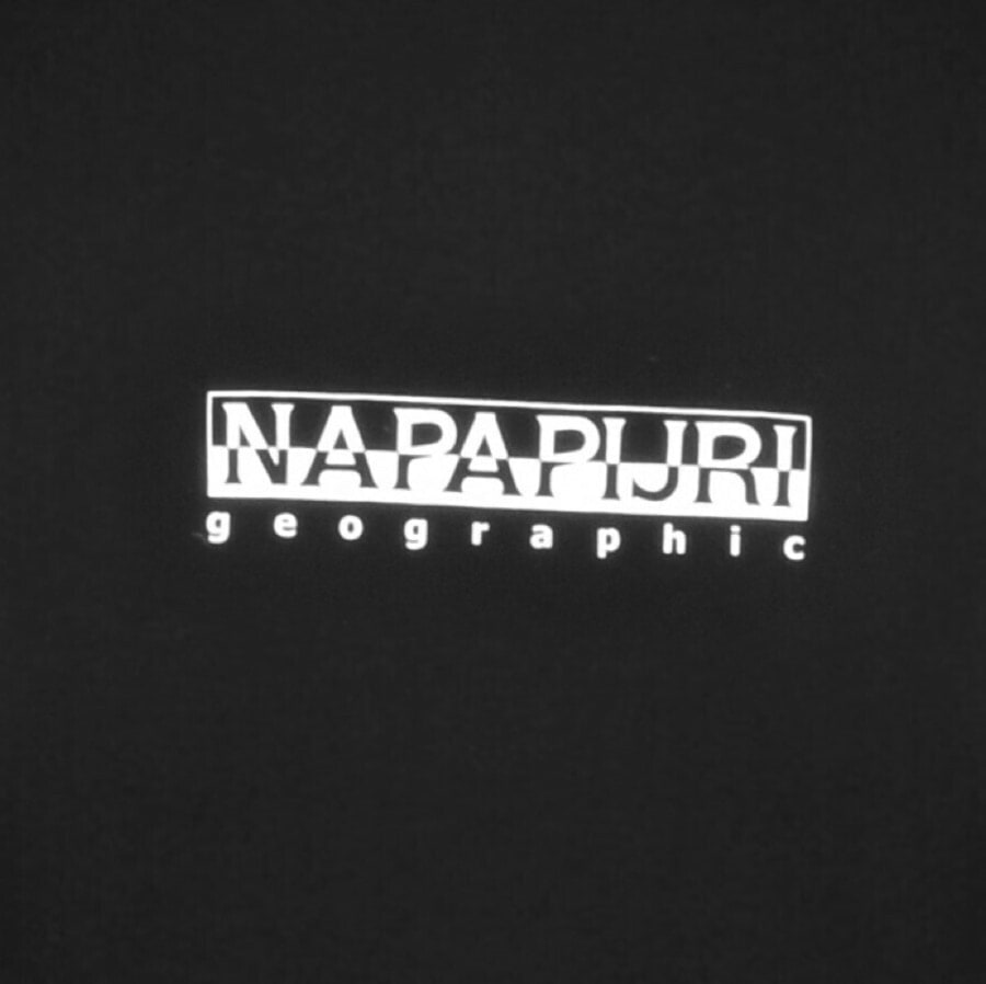 Alternative Image for ProductNapapijri S Box Long Sleeved T Shirt Black3