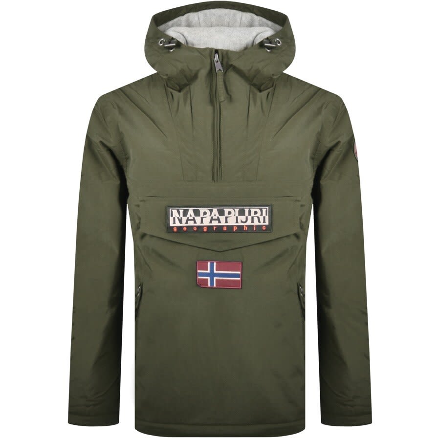 Alternative Image for ProductNapapijri Rainforest Pocket 1 Jacket Green1