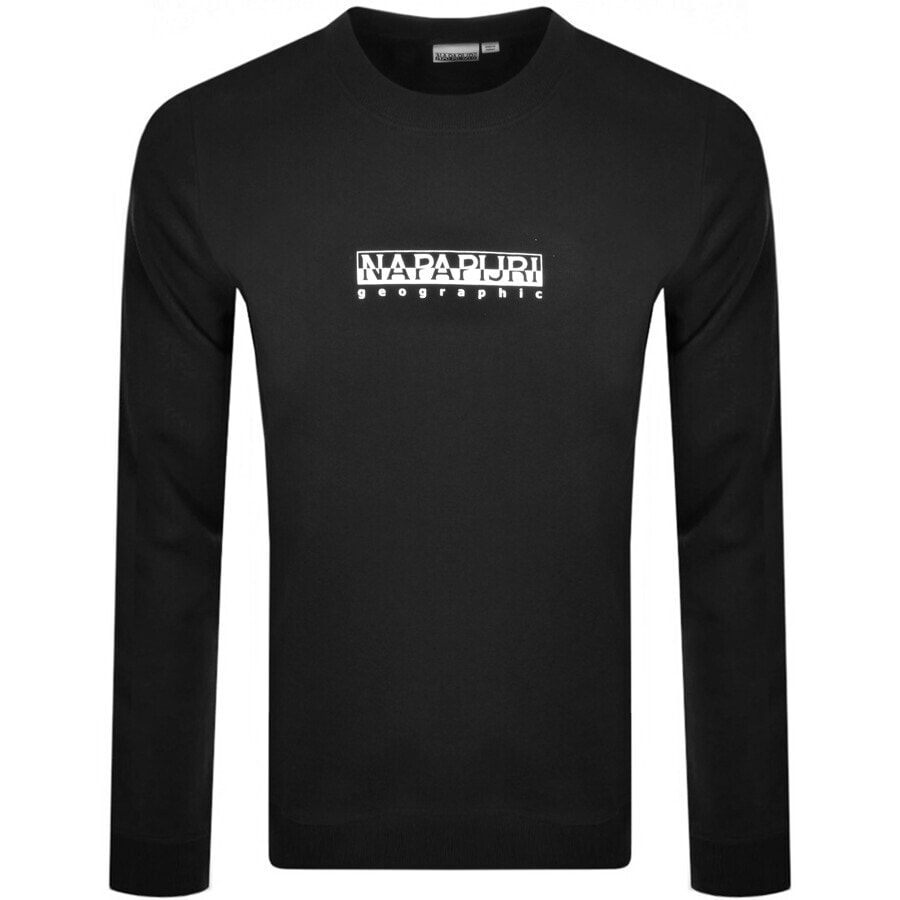 Alternative Image for ProductNapapijri B Box Crew Sweatshirt Black1