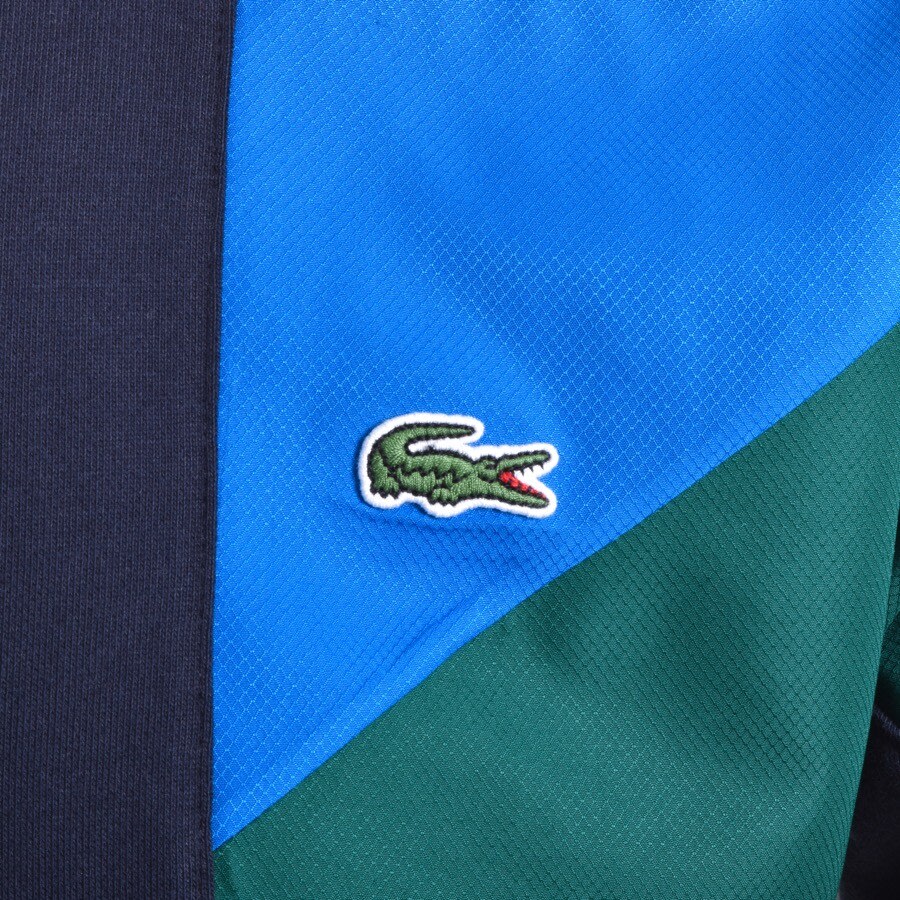 Alternative Image for ProductLacoste Crew Neck Colour Block Sweatshirt Navy3