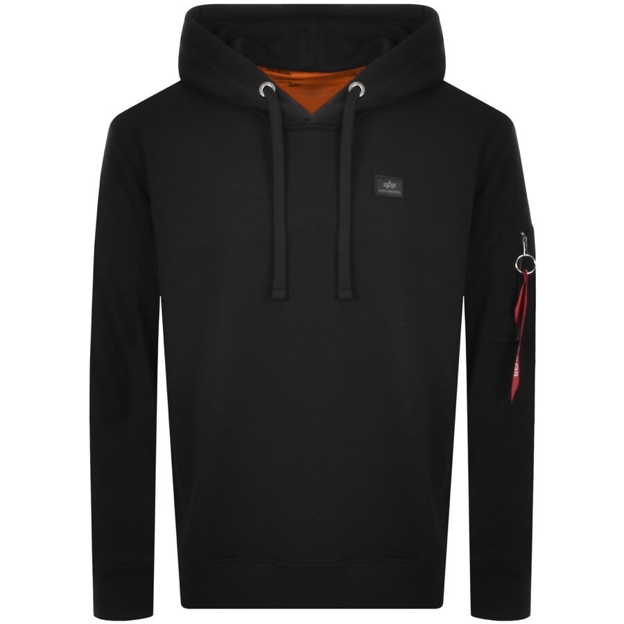Alternative Image for ProductAlpha Industries X Fit Slim Tracksuit Black2