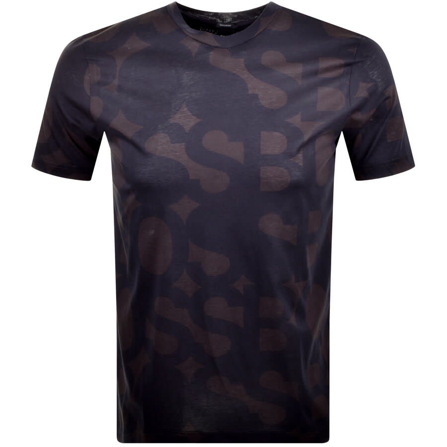 Alternative Image for ProductBOSS Tiburt 255 T Shirt Navy1