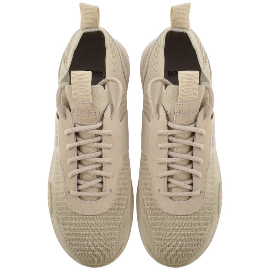 Alternative Image for ProductBOSS Titanium Runn Trainers Cream3