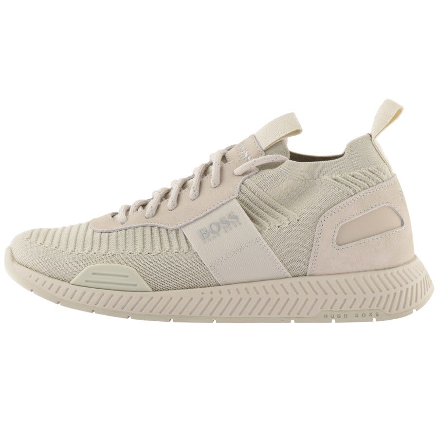 Alternative Image for ProductBOSS Titanium Runn Trainers Cream1