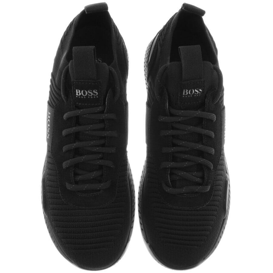Alternative Image for ProductBOSS Titanium Runn Trainers Black3
