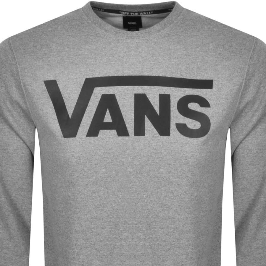 Alternative Image for ProductVans Classic Crew Neck Sweatshirt Grey2