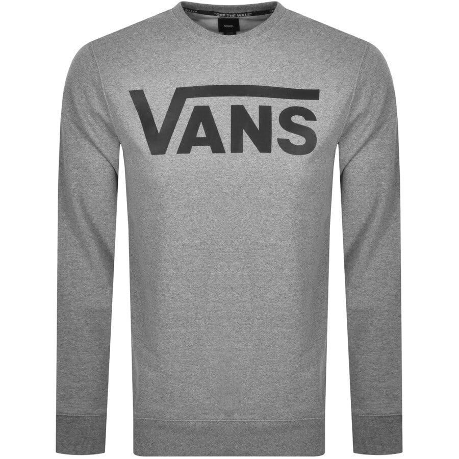 Alternative Image for ProductVans Classic Crew Neck Sweatshirt Grey1