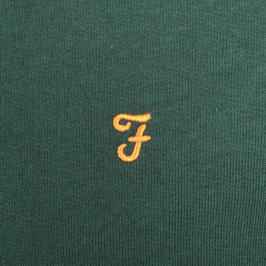 Alternative Image for ProductFarah Vintage Jim Half Zip Sweatshirt Green3
