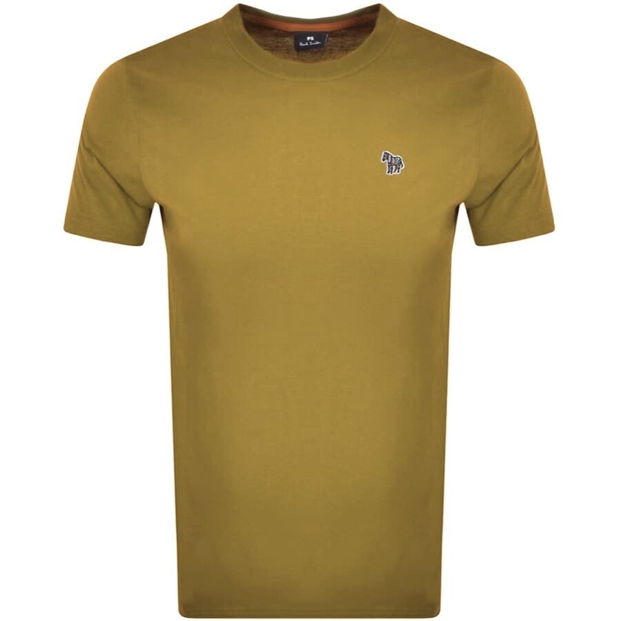 Alternative Image for ProductPS By Paul Smith Zebras T Shirt Khaki1