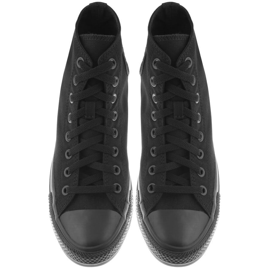 Alternative Image for ProductConverse Chuck Taylor Hi Top Trainers Black3