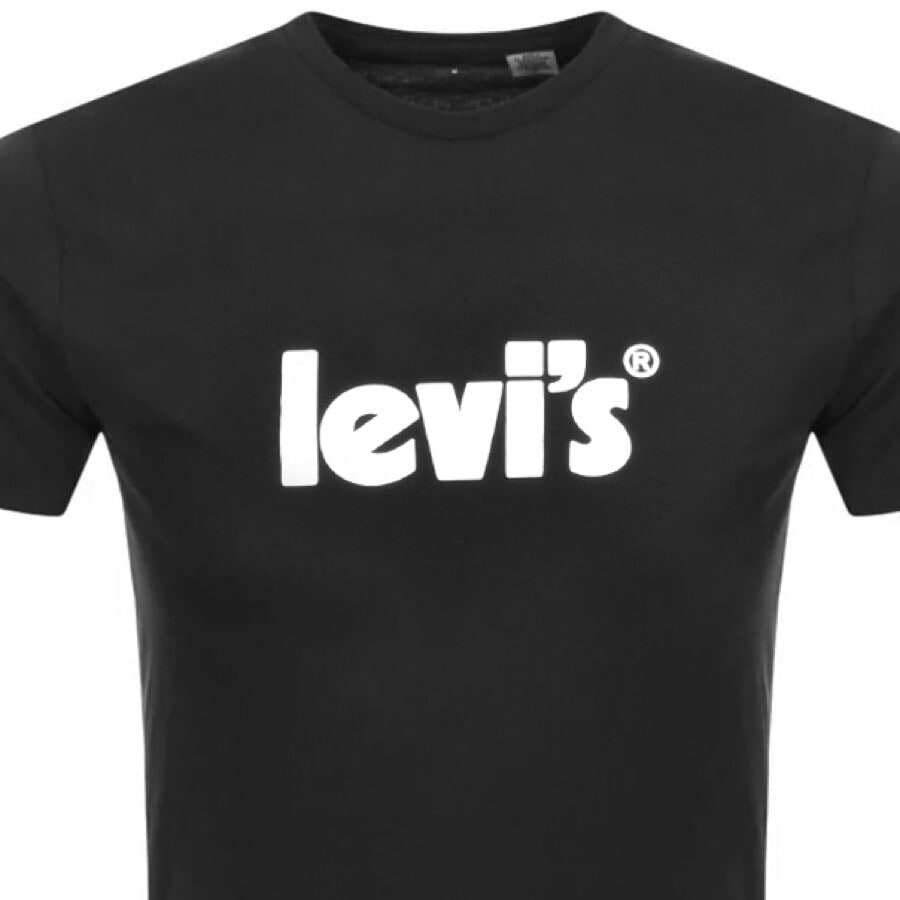 Alternative Image for ProductLevis Crew Neck Logo T Shirt Black2
