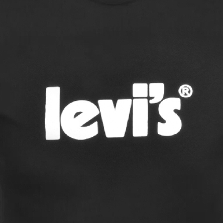 Alternative Image for ProductLevis Crew Neck Logo T Shirt Black3