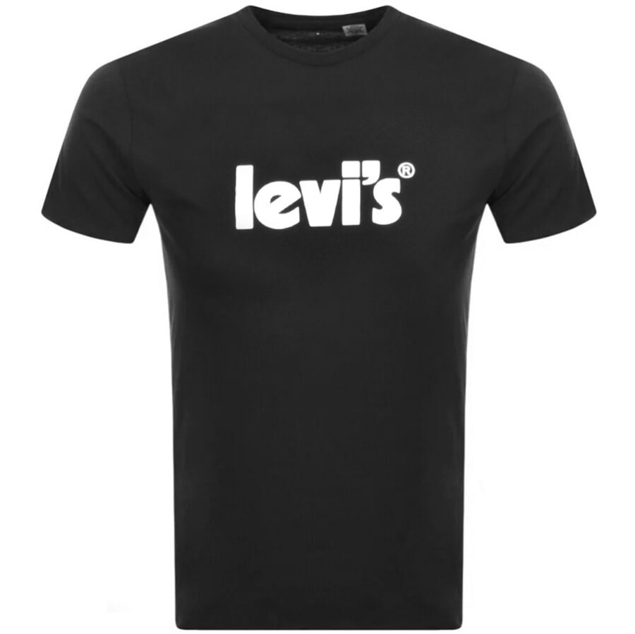 Alternative Image for ProductLevis Crew Neck Logo T Shirt Black1
