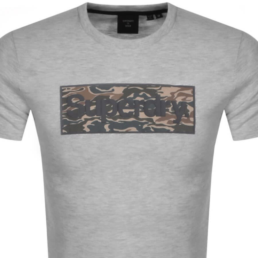 Alternative Image for ProductSuperdry Infill Short Sleeve T Shirt Grey2