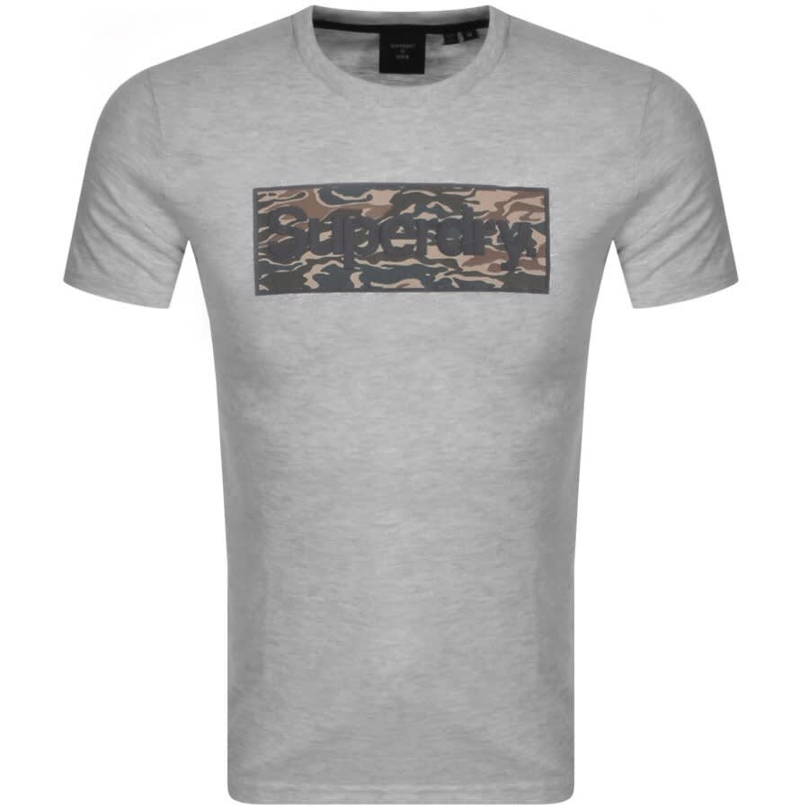 Alternative Image for ProductSuperdry Infill Short Sleeve T Shirt Grey1