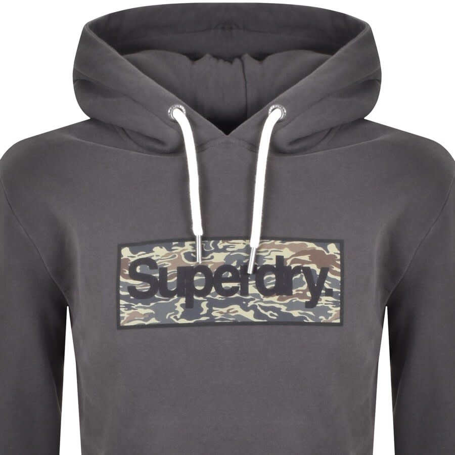 Alternative Image for ProductSuperdry Infill Hoodie Grey2