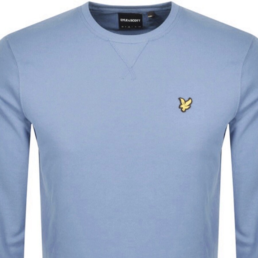 Alternative Image for ProductLyle And Scott Crew Neck Sweatshirt Blue2