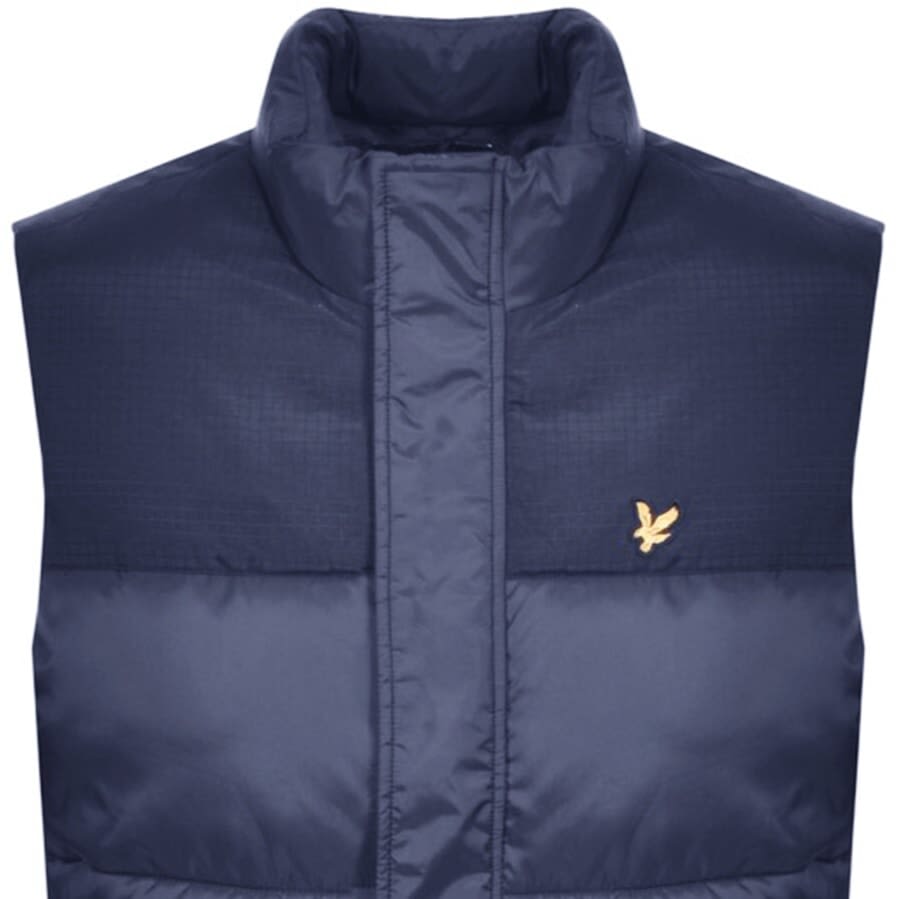 Alternative Image for ProductLyle And Scott Wadded Gilet Jacket Navy2