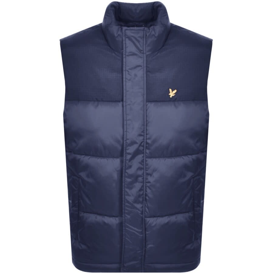 Alternative Image for ProductLyle And Scott Wadded Gilet Jacket Navy1