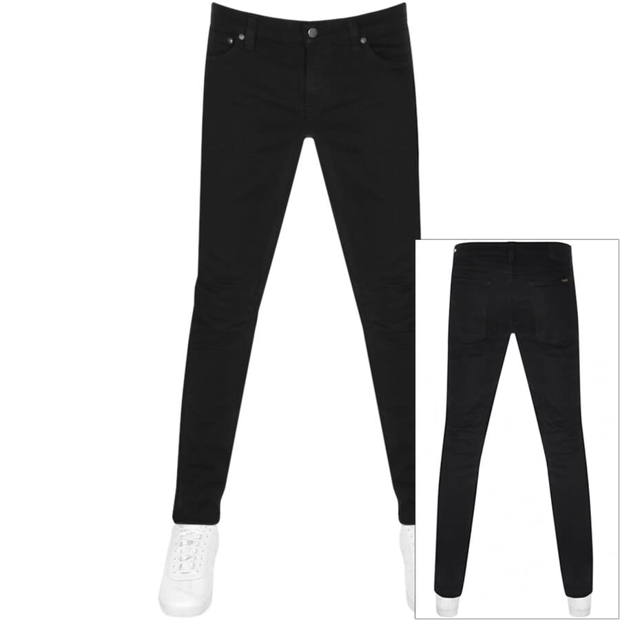 Alternative Image for ProductNudie Jeans Tight Terry Jeans Black1