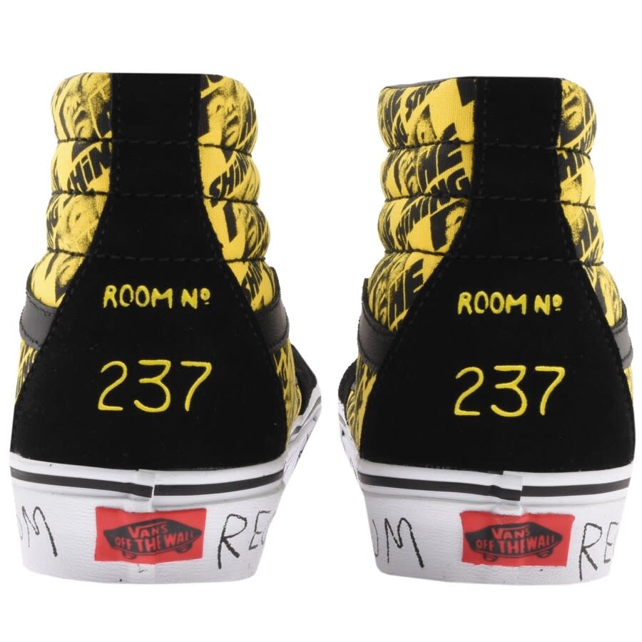 Alternative Image for ProductVans X The Shining Classic Sk8 Hi Trainers Yellow2