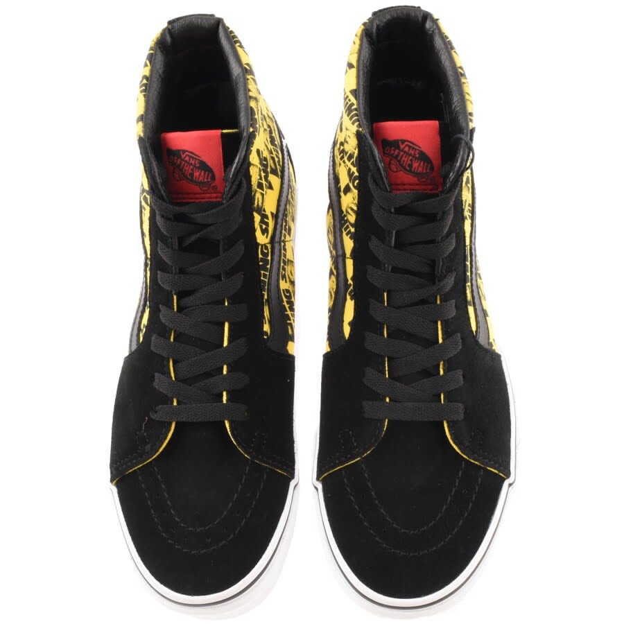 Alternative Image for ProductVans X The Shining Classic Sk8 Hi Trainers Yellow3