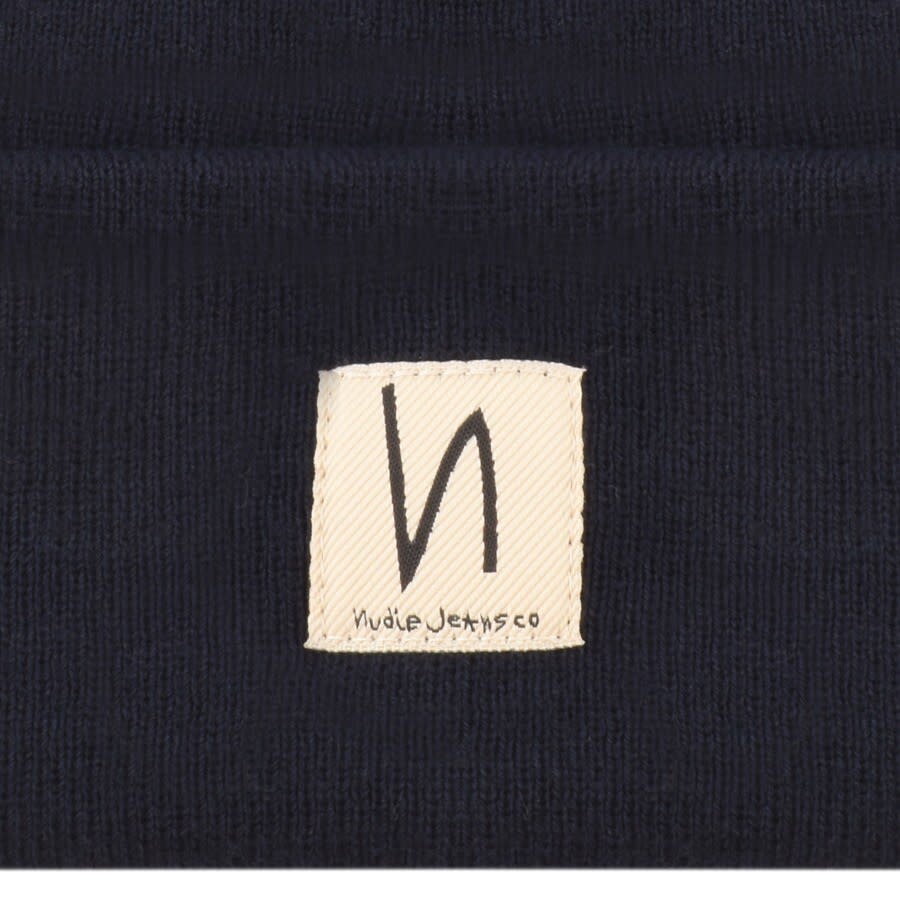Alternative Image for ProductNudie Falksson Beanie Hat Navy3