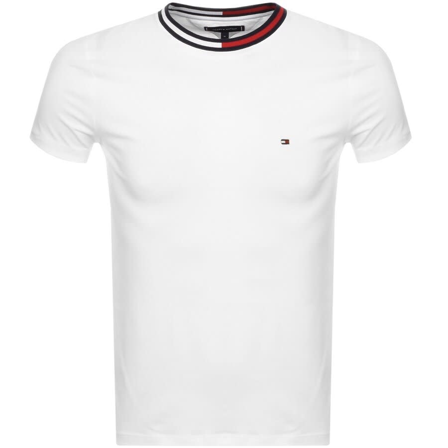 Alternative Image for ProductTommy Hilfiger Flag T Shirt White1
