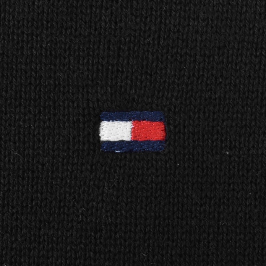 Alternative Image for ProductTommy Hilfiger Half Zip Knit Jumper Black3