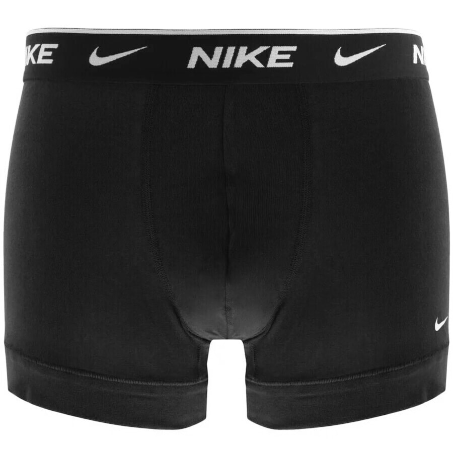 Alternative Image for ProductNike Logo 3 Pack Boxer Trunks Black2