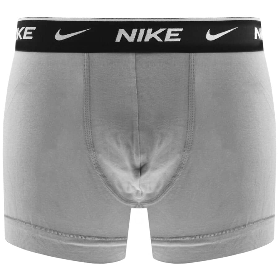 Alternative Image for ProductNike Logo 3 Pack Boxer Trunks Black3