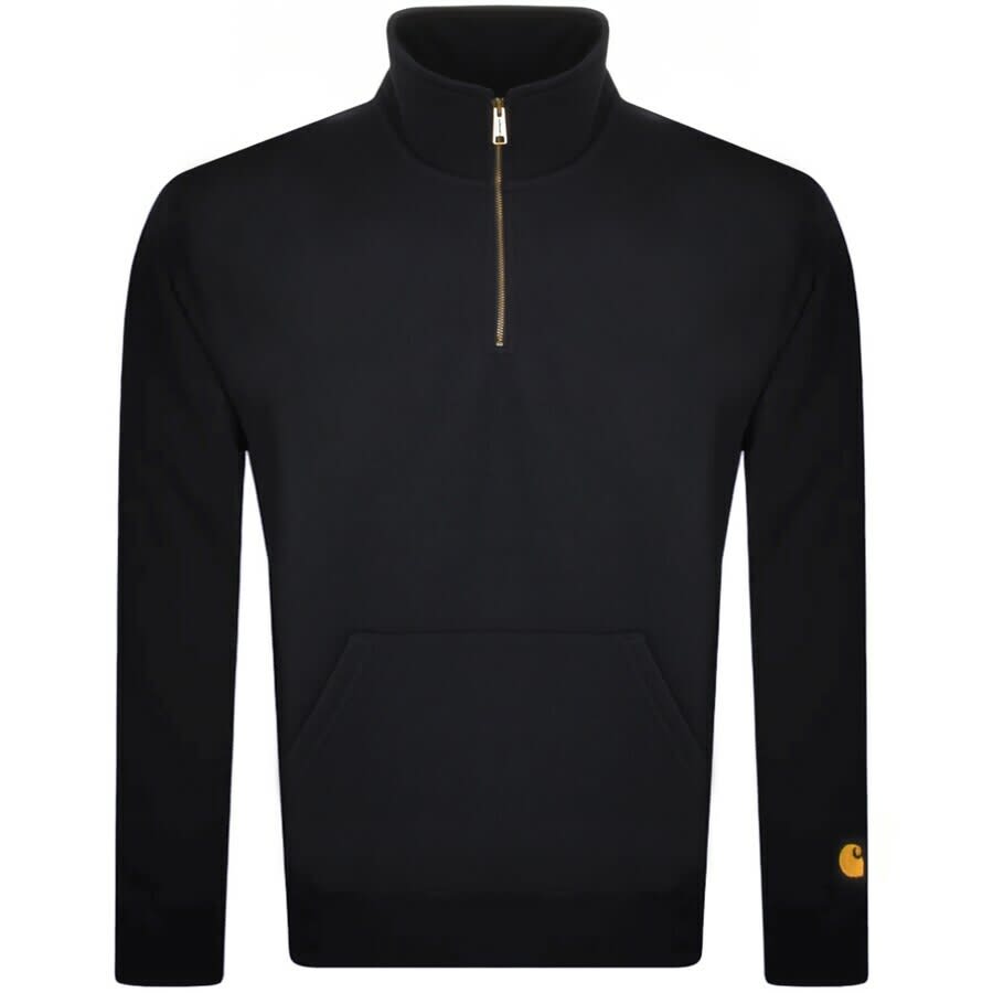 Alternative Image for ProductCarhartt WIP Chase Half Zip Sweatshirt Navy1