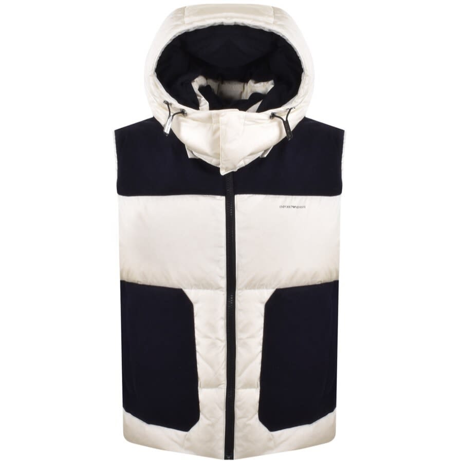 Alternative Image for ProductEmporio Armani Down Gilet Cream1