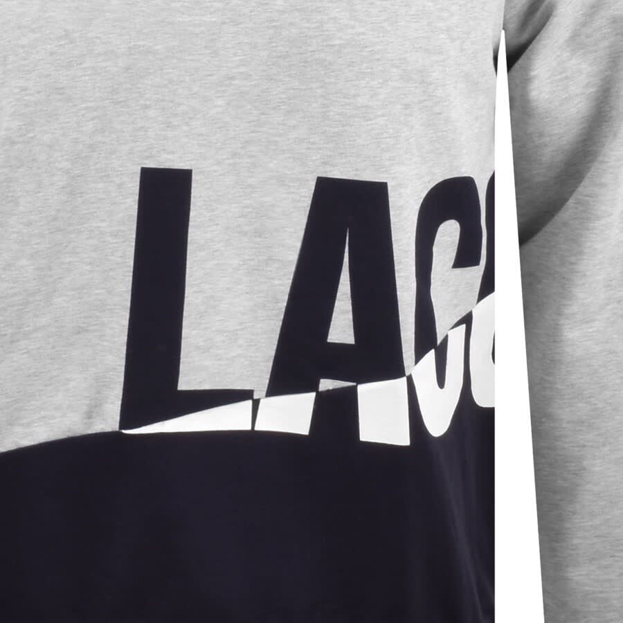 Alternative Image for ProductLacoste Loungewear Pullover Logo Hoodie Grey3