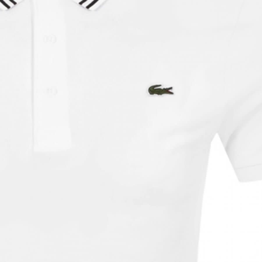 Alternative Image for ProductLacoste Sport Short Sleeved Polo T Shirt White3