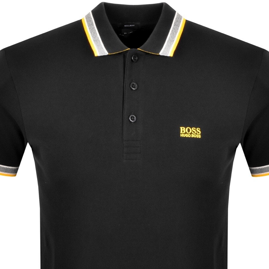 Alternative Image for ProductBOSS Paddy Polo T Shirt Black2