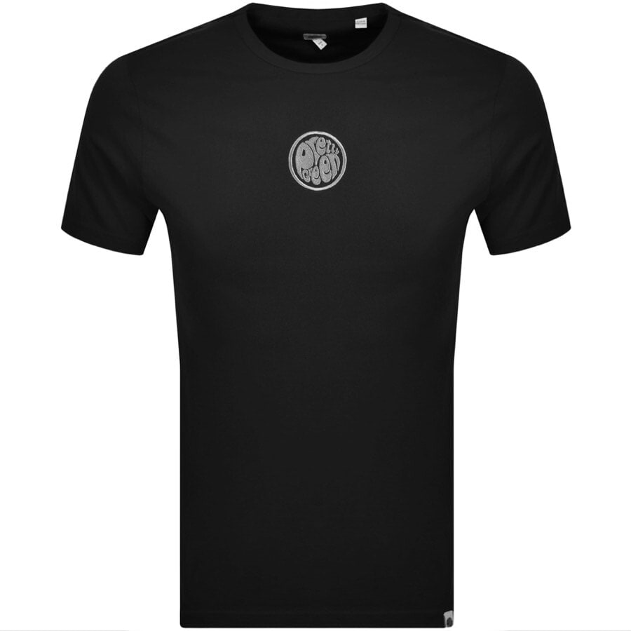 Alternative Image for ProductPretty Green Layland Logo T Shirt Black1