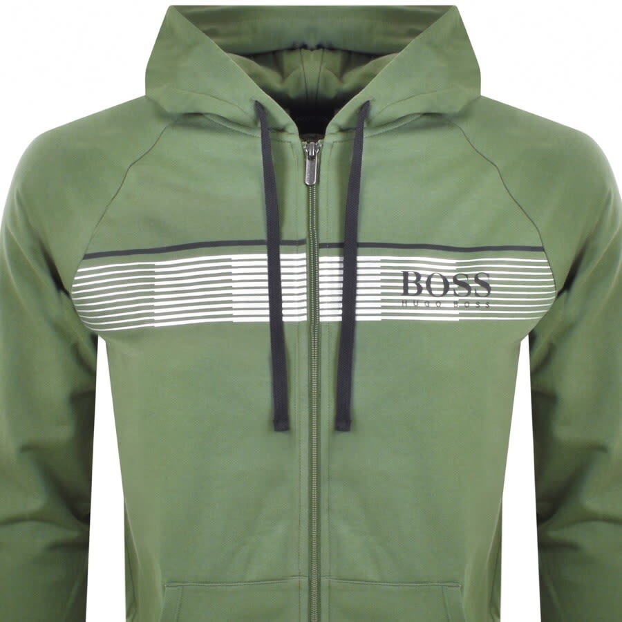 Alternative Image for ProductBOSS Authentic Hoodie Green2