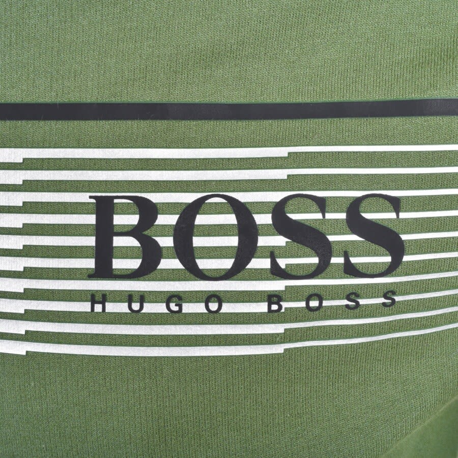 Alternative Image for ProductBOSS Authentic Zip Sweatshirt Green3