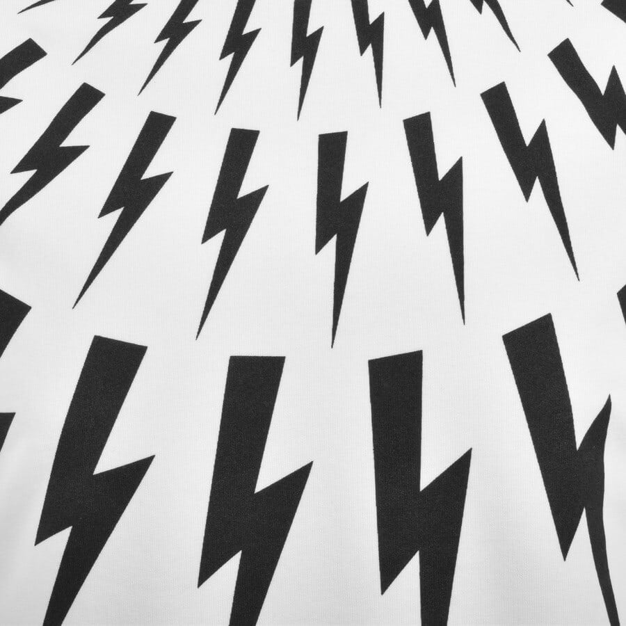 Alternative Image for ProductNeil Barrett Fair Isle Thunderbot Sweatshirt White3