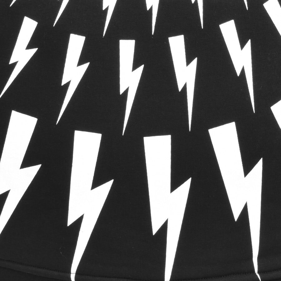 Alternative Image for ProductNeil Barrett Fair Isle Thunderbolt Sweatshirt Blac3
