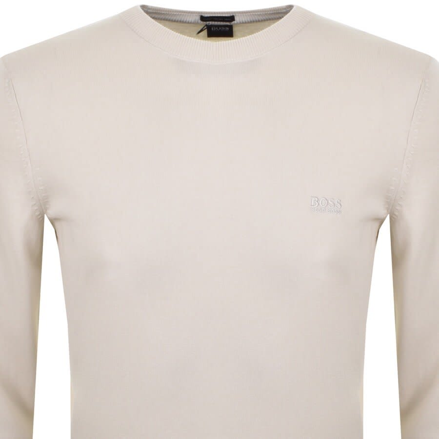 Alternative Image for ProductBOSS Pacas L Knit Jumper Beige2
