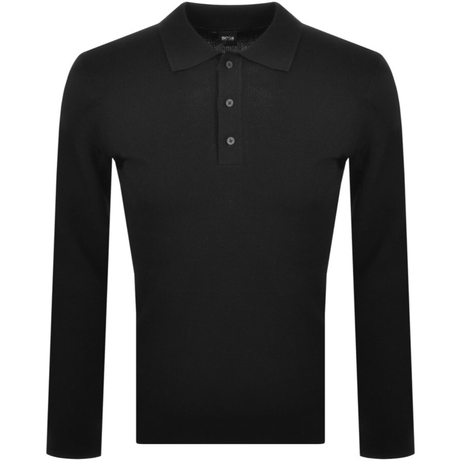Alternative Image for ProductBOSS Ulex Knit Jumper Black1