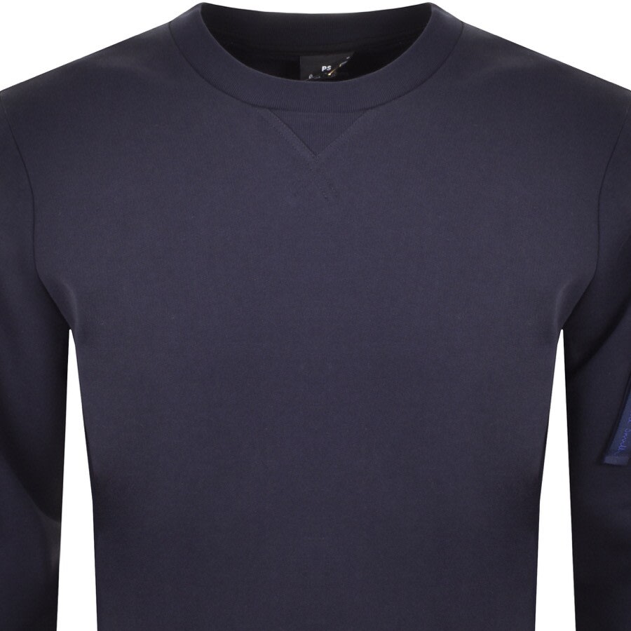 Alternative Image for ProductPS By Paul Smith Crew Neck Sweatshirt Navy2