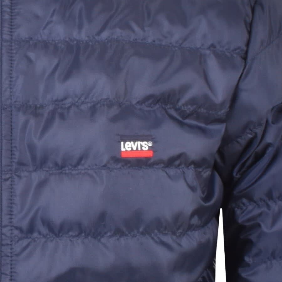 Alternative Image for ProductLevis Quilted Hooded Down Jacket Navy3