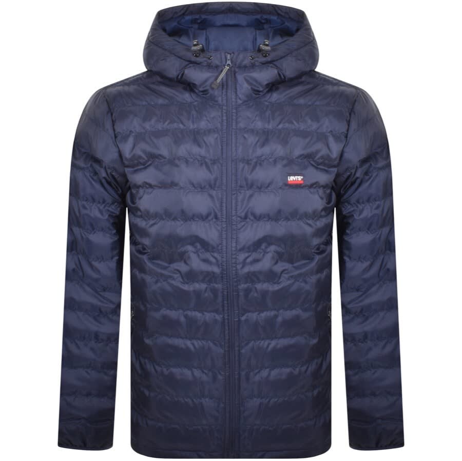 Alternative Image for ProductLevis Quilted Hooded Down Jacket Navy1