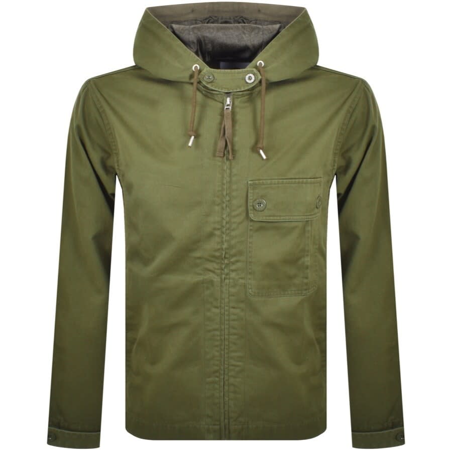 Alternative Image for ProductPretty Green Sigma Overshirt Jacket Green1