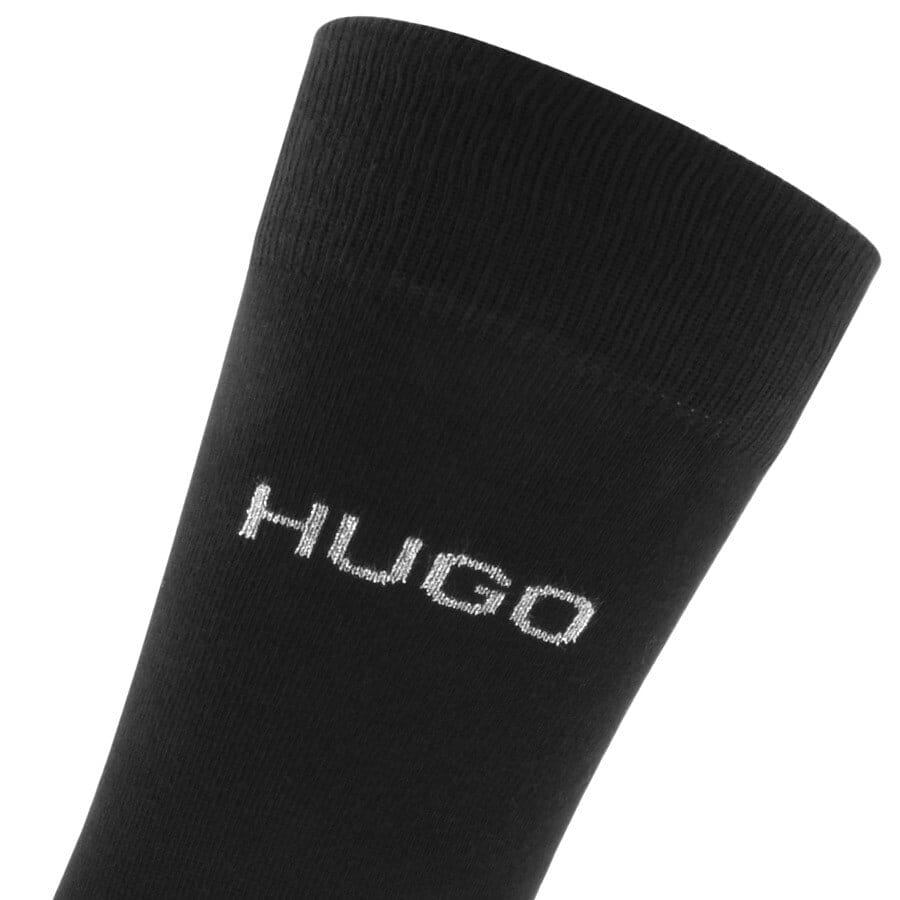 Alternative Image for ProductHUGO Logo Double Pack Gift Set Socks Black3